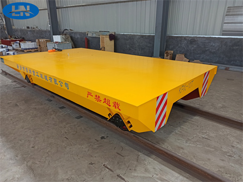 Leina Heavy Industry Battery Rail Transfer Trolley con una carga de 10 toneladas Trol de transferenc