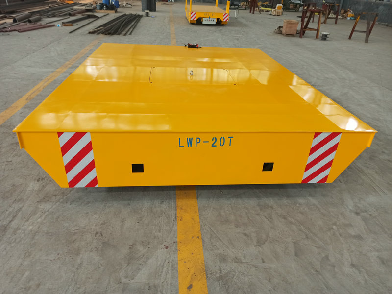 Carreta de transferencia eléctrica de material pesado