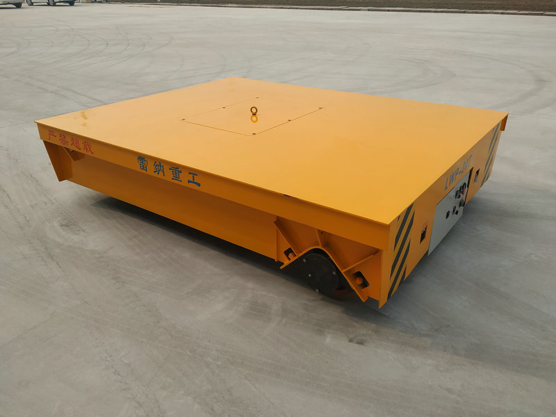 Trolley eléctrico de cama plana de 20 toneladas