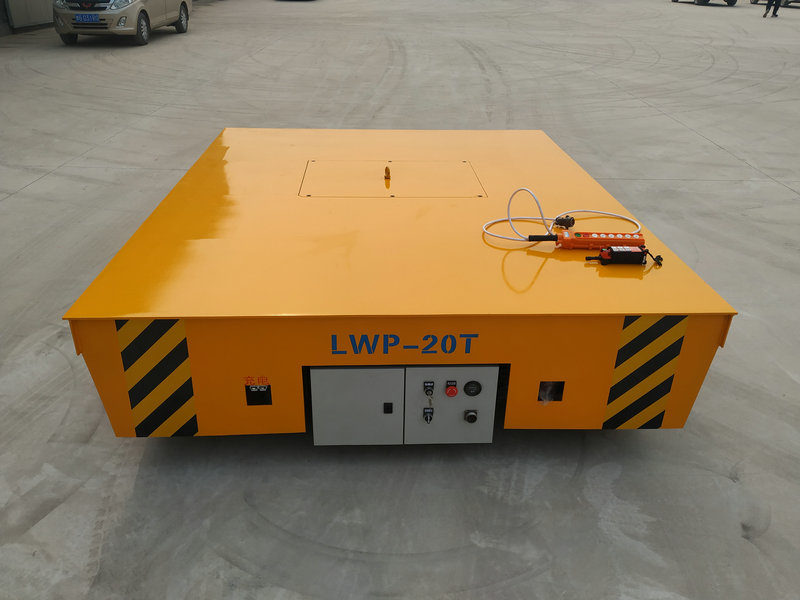 Trolley eléctrico de cama plana de 20 toneladas