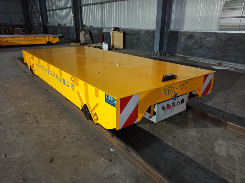 Trolley de transferencia ferroviaria con batería de 10 toneladas