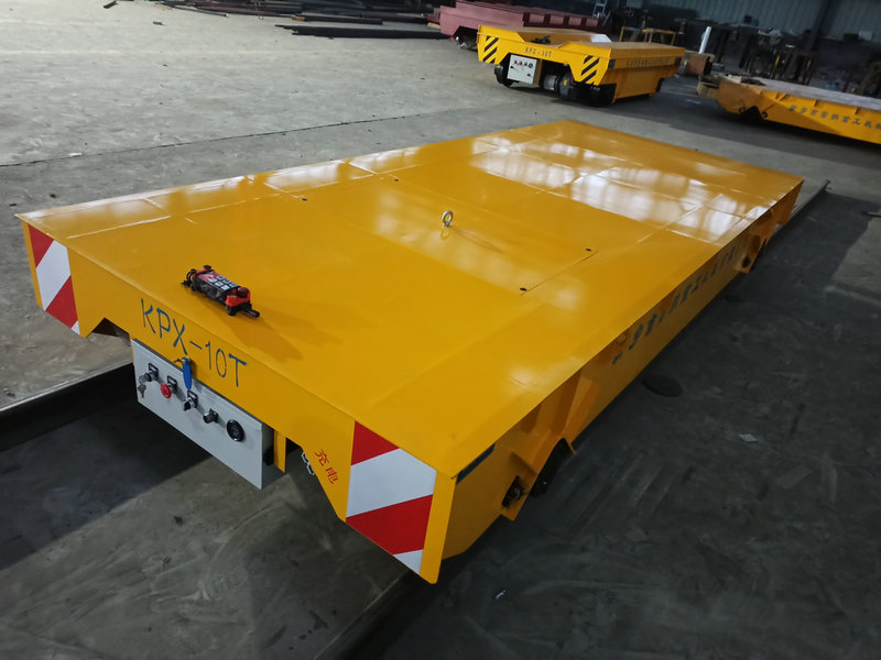 Trolley de transferencia ferroviaria con batería de 10 toneladas