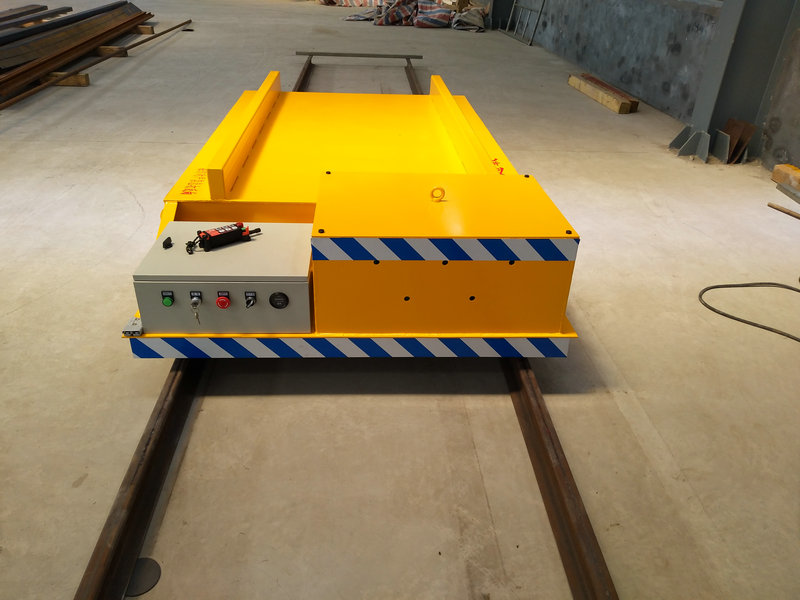 Carro de transferencia eléctrica montado industrial ferroviario