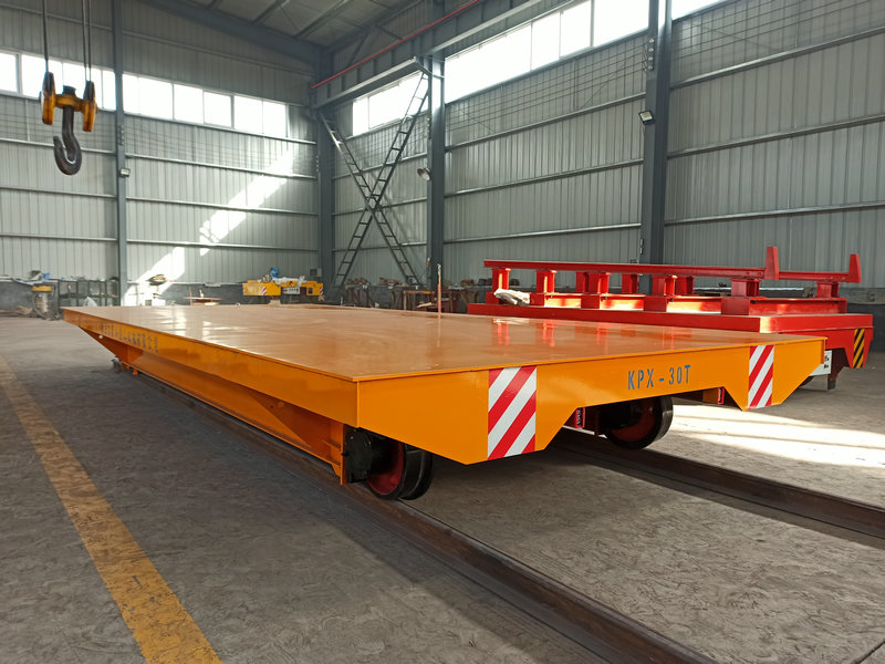 30 toneladas de batería Die Material Rail Transfer Cart