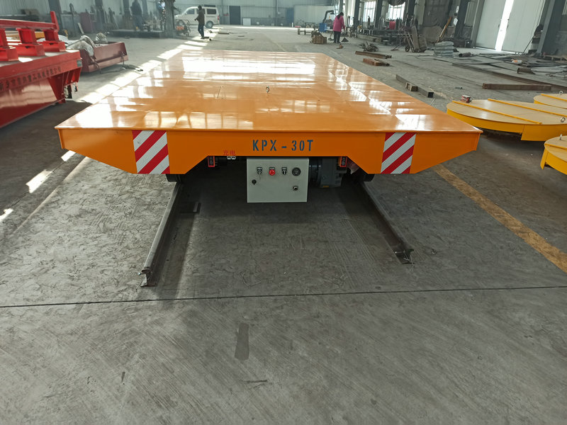 30 toneladas de batería Die Material Rail Transfer Cart