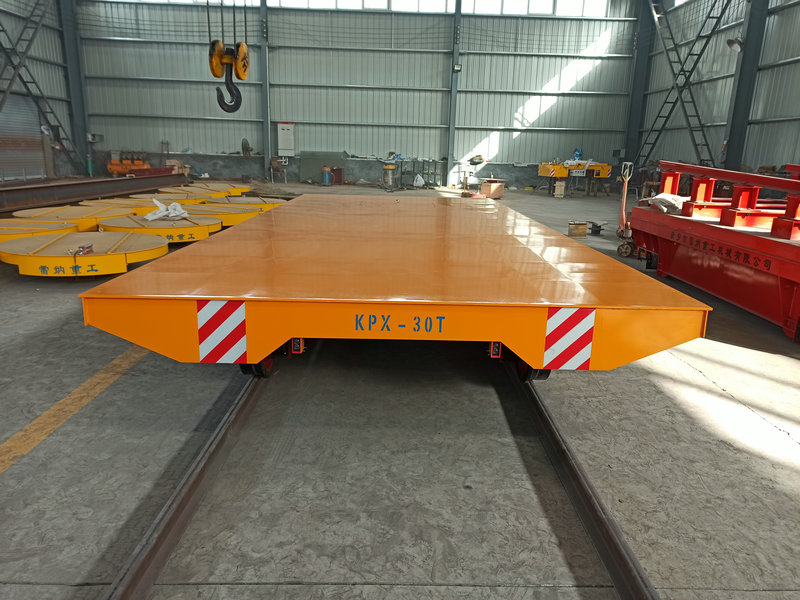30 toneladas de batería Die Material Rail Transfer Cart