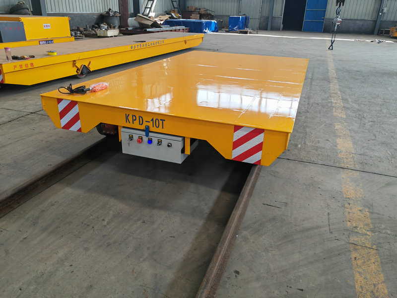 Solución de transporte industrial Trolley de traslado ferroviario de baja tensión