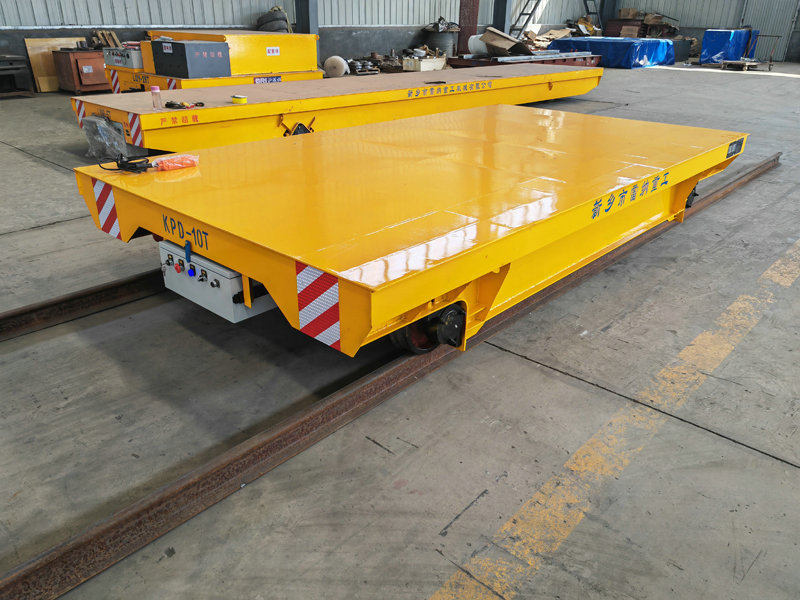 Solución de transporte industrial Trolley de traslado ferroviario de baja tensión