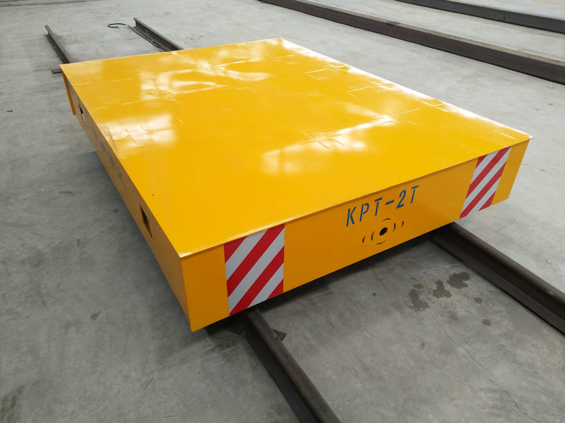 Equipo de transferencia de material Cable alimentado Carro de transferencia ferroviaria