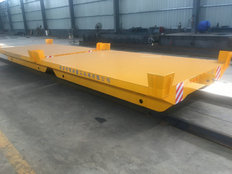 Cord Reel Drum Handling Transportadores en el Ferrocarril