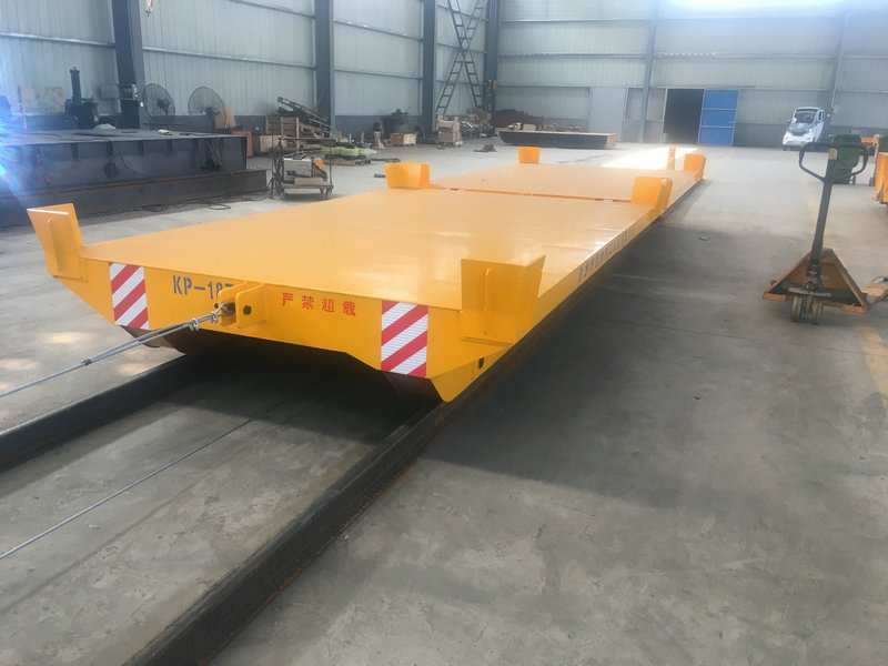 Cord Reel Drum Handling Transportadores en el Ferrocarril